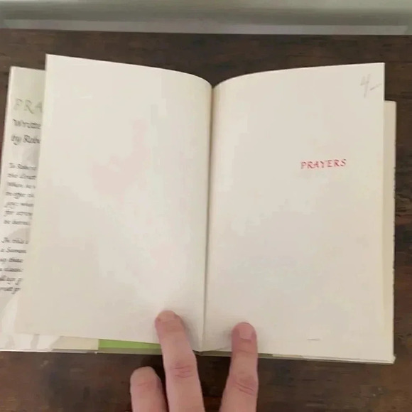 First edition Robert Louis Stevenson book “Prayers” - Picture 4 of 10